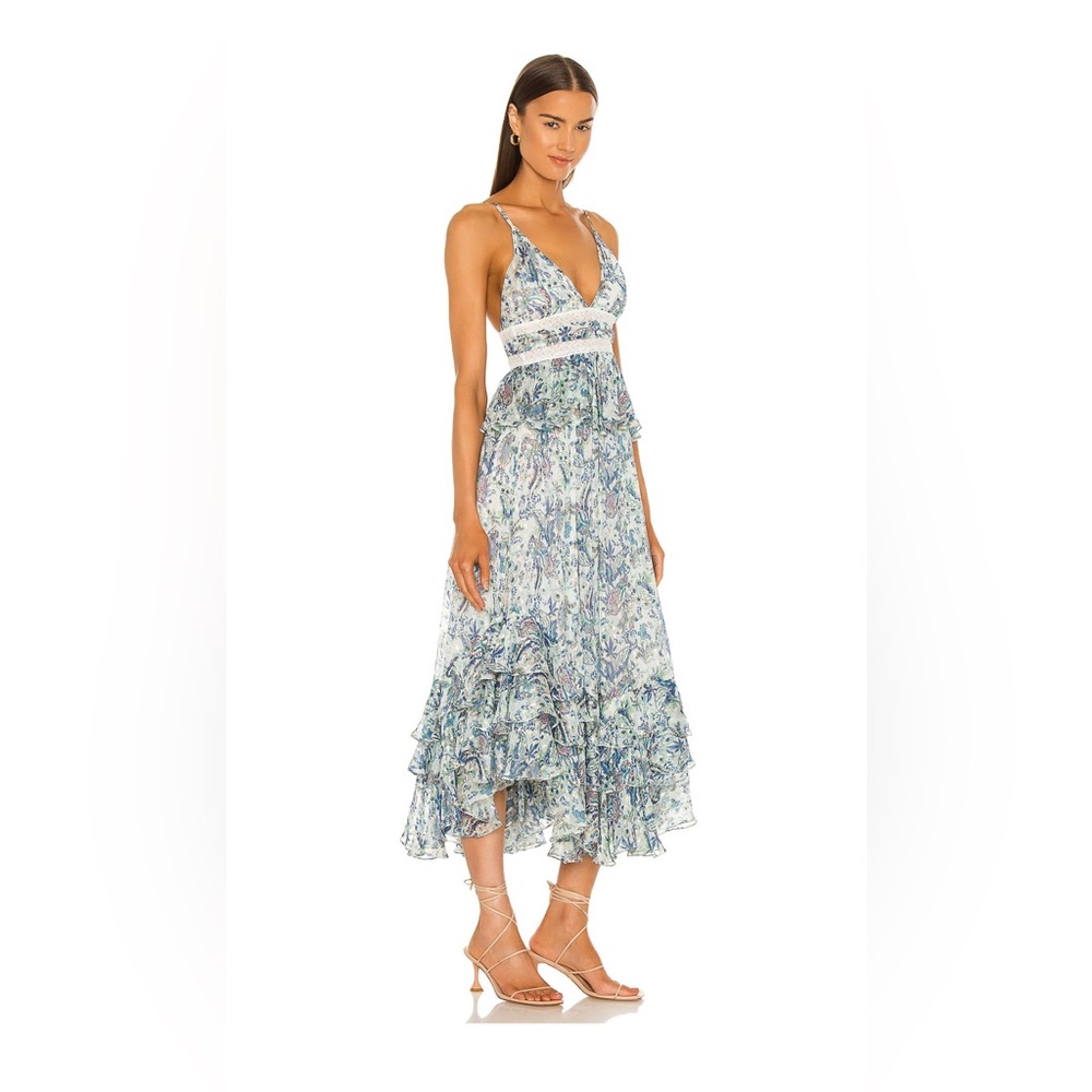 ROCOCO SAND BRAW STRAPPY MAXI DRESS
